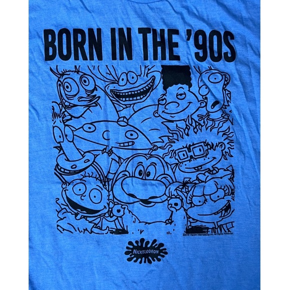 Born in the 90’s Nickelodeon Cartoons tee - Picture 3 of 4